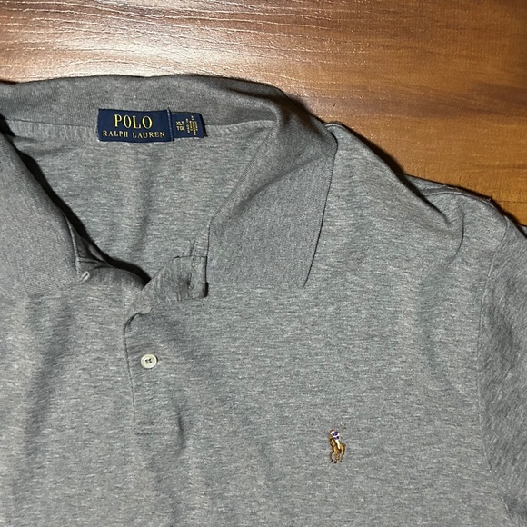Polo Ralph Lauren Other - Polo Ralph Lauren XLT Tall Grey Polo Shirt Colored Pony